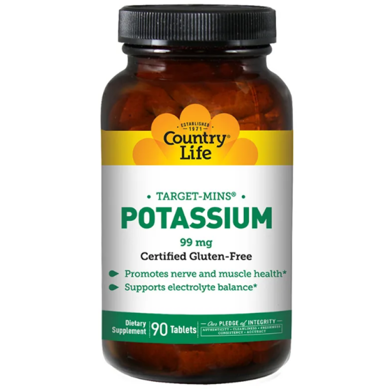 Country Life Potassium 99mg 90 Tablets