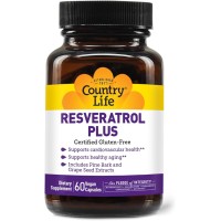 Country Life Resveratrol Plus 60 Capsules