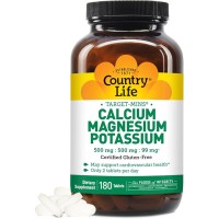 Country Life Target Calcium-Magnesium-Potassium 99mg 90 Tablets