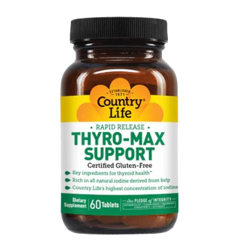 Country Life Thyro-Max Support 60 Tablets