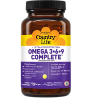 Country Life Ultra Omega 3,6,9 90 Softgels
