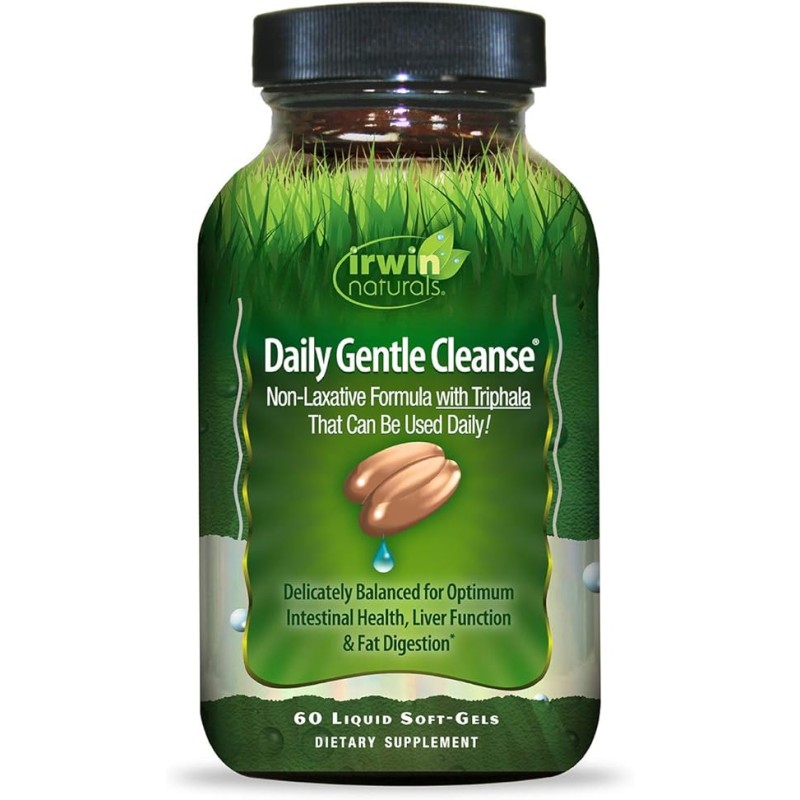 Irwin Naturals Daily Gentle Cleanse 60 Softgels Irwin Naturals Daily Gentle Cleanse 60 Softgels