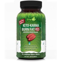 Irwin Naturals Keto-Karma Burn Fat Red 72 Softgels Irwin Naturals Keto-Karma Burn Fat Red 72 Softgels