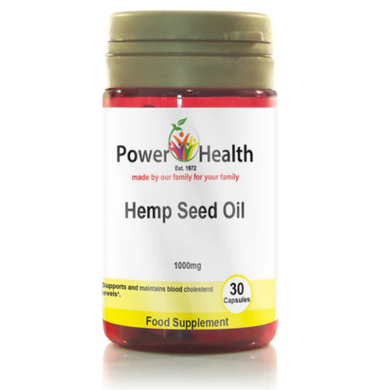 Power Health Hemp Seed Oil 1000mg 30 Capsules
