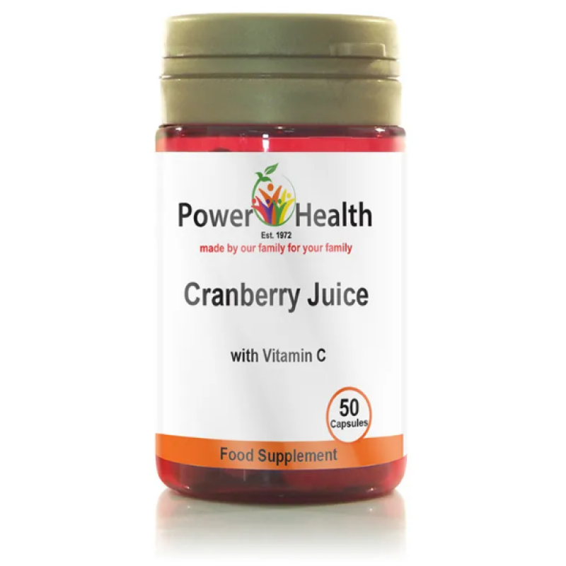 Powerhealth Cranberry Juice and Vitamin C 50 Capsules