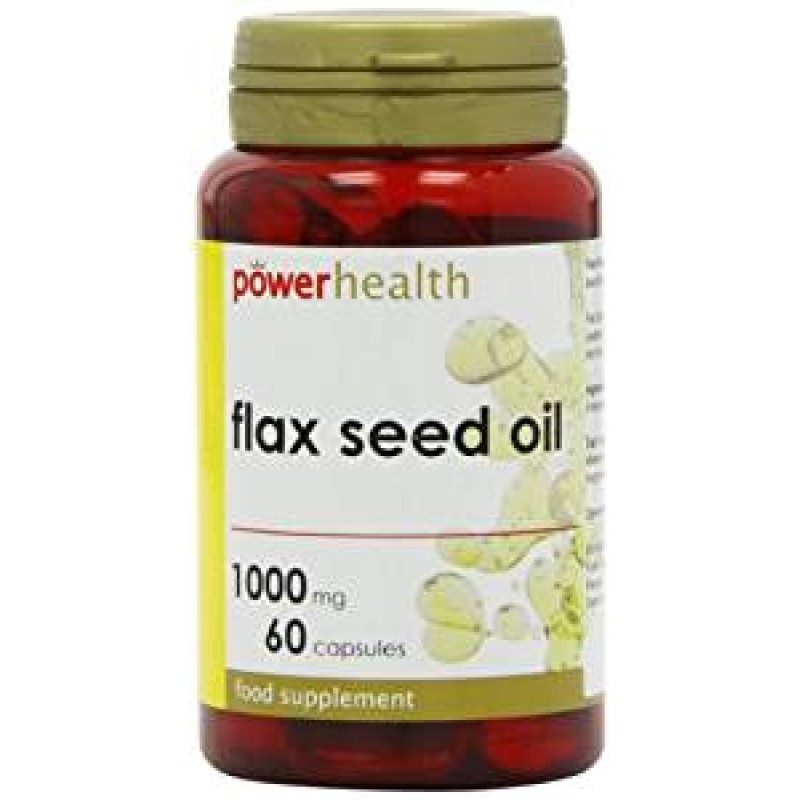 PowerHealth Flax Seed Oil 60 Capsules