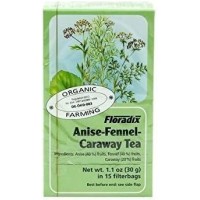 Floradix Anise Fennel Caraway Herbal 15 Tea Bags
