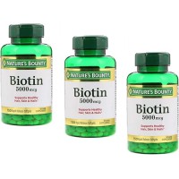 Nature's Bounty Biotin 5000mcg Rapid Release 150 Softgels