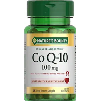 Nature's Bounty CoQ10 100mg + L-Carnitine 20mg Rapid Release 60 Softgels