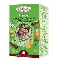Shoti Maa Loving – Green, Orange and Cinnamon 16 Tea Bags