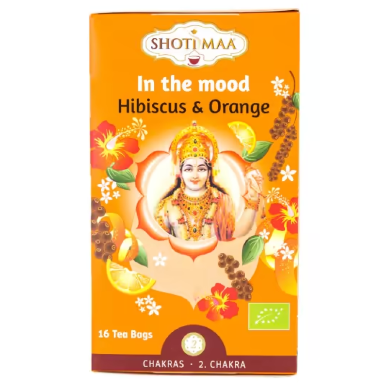 Shoti Maa In The Mood – Hibiscus And Orange Tea 16 Bags