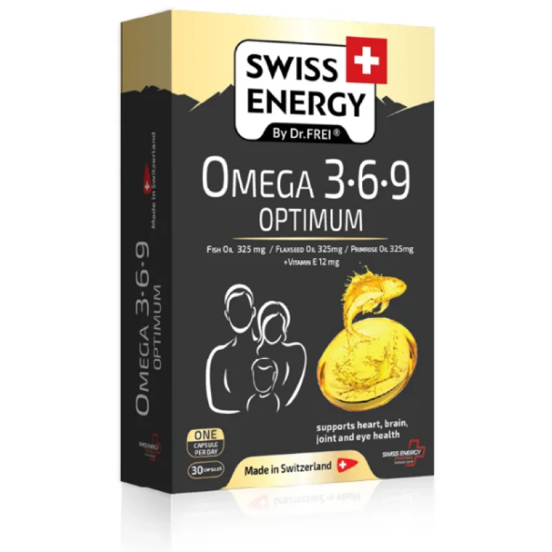 Swiss Energy Omega 3-6-9 Optimum 30 Capsules