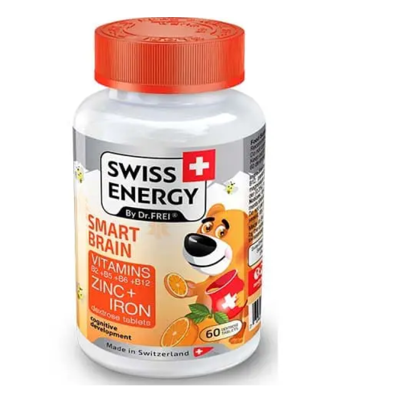 Swiss Energy Smart Brain Dextrose 60 Tablets