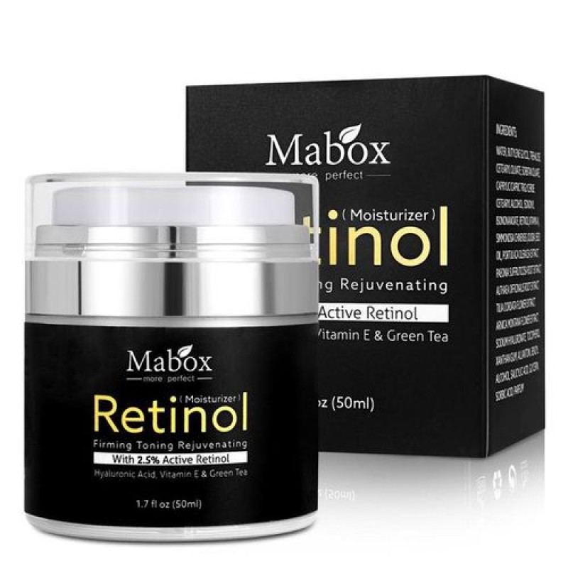 Mabox Retinol 2.5%, Hyaluronic Acid With Vitamin E Cream