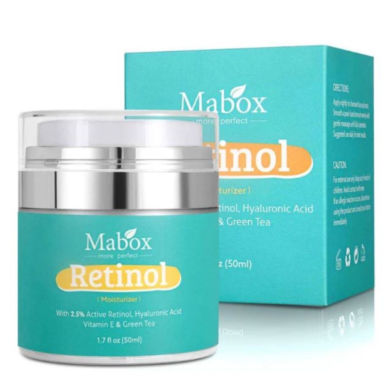 Mabox Retinol Face Moisturizer Cream with Vitamin E 50ml