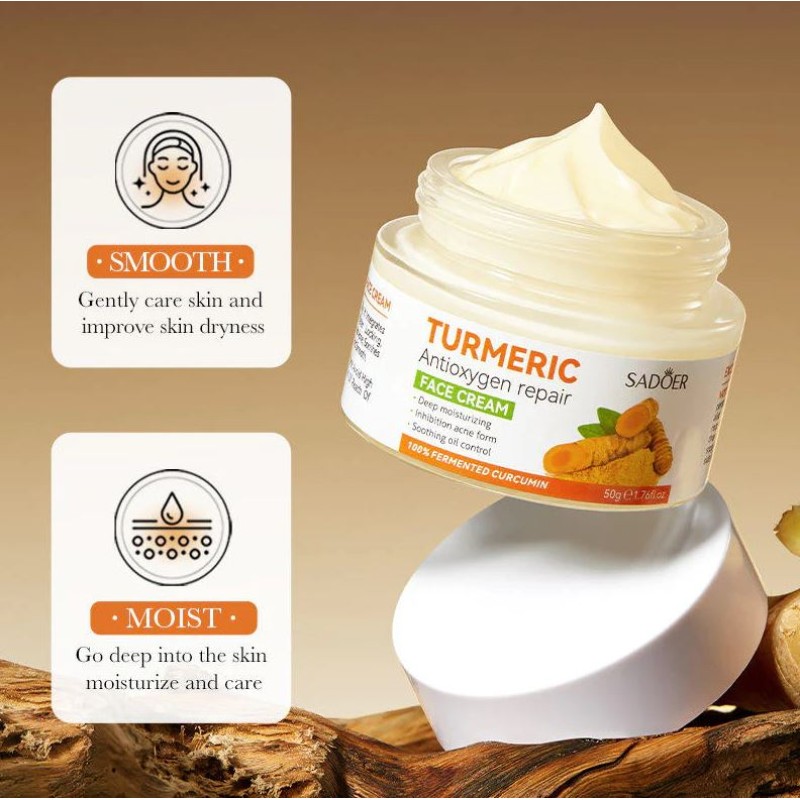 Sadoer Tumeric Antioxygen Repair Face Cream