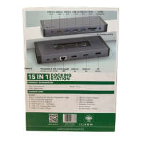 LightWave-M2/NVME-DOCK-15I1 -15 IN 1 Docking Station