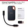 Sandisk E61 Extreme Portable External Ssd V2 1Tb - Black (SDSSDE61-1T00-G25-1)