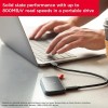 Sandisk 2TB Portable SSD E30 - Up to 800MB/s, USB-C, USB 3.2 Gen 2, Updated Firmware - External Solid State Drive