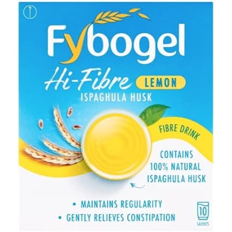 Fybogel Hi-fibre lemon 10 Sachets