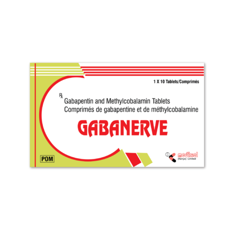 Gabanerve 300mg 10 Tablets Gabanerve 300mg 10 Tablets