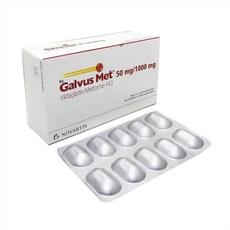 Galvus Met 50/1000mg 60 Tablets Galvus Met 50/1000mg 60 Tablets