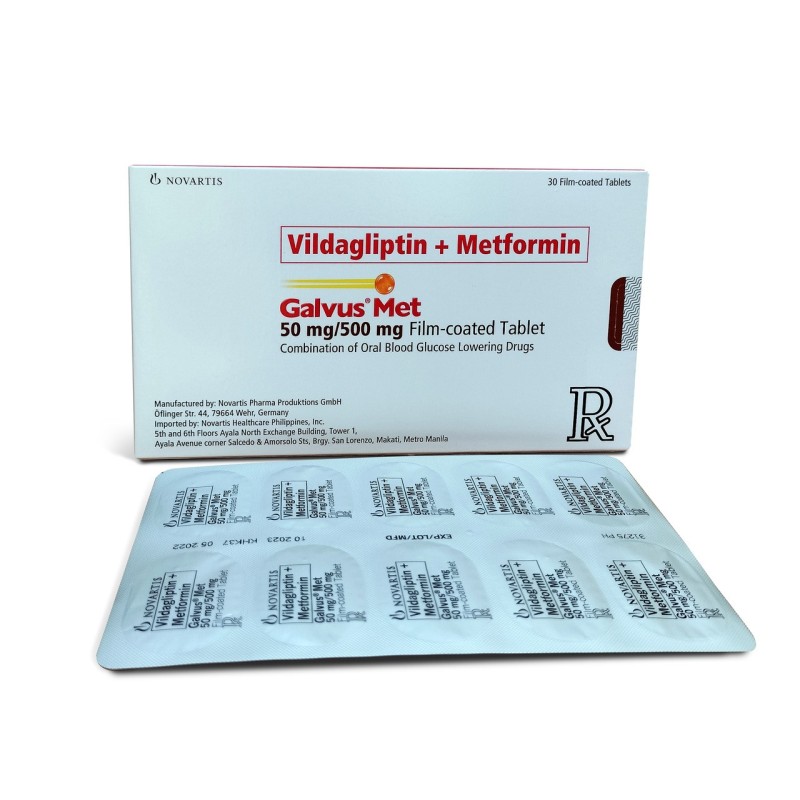 Galvus Met 50/500mg 30 Tablets