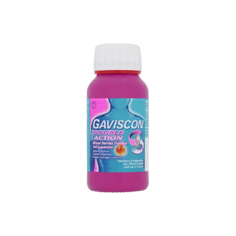 Gaviscon Double Action Liquid Mixed Berries 150ml