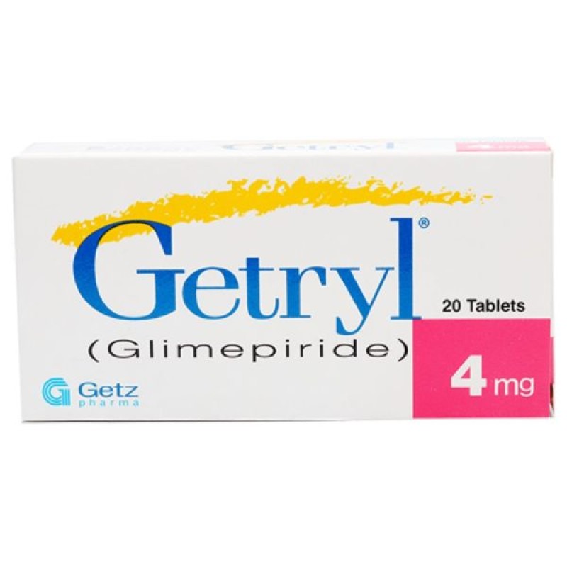 Getryl 4mg 20 Tablets Getryl 4mg 20 Tablets