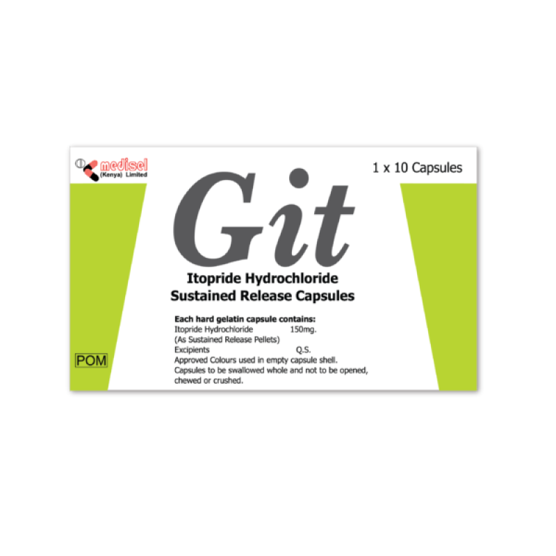 GIT 150mg 10 Capsules GIT 150mg 10 Capsules