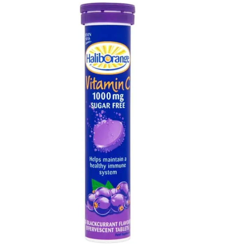 Haliborange Effervescent Vitamin C Blackcurrant 20 Tablets