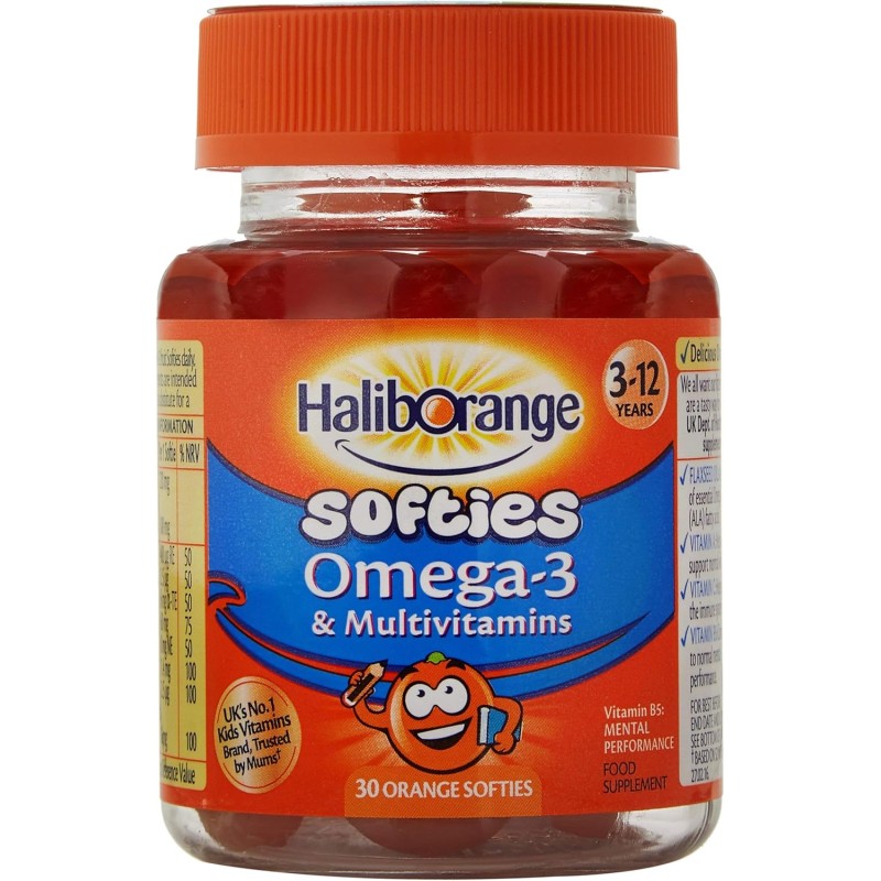 Haliborange Omega 3 Fruit 30 Softies Haliborange Omega 3 Fruit 30 Softies