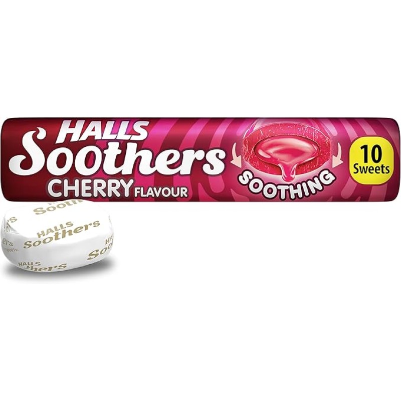 Halls Soothers Cherry 45g