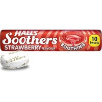 Halls Soothers Strawberry 45g
