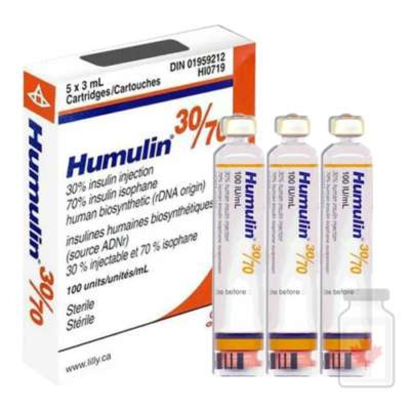 Humulin 70/30 Cartridges Humulin 70/30 Cartridges
