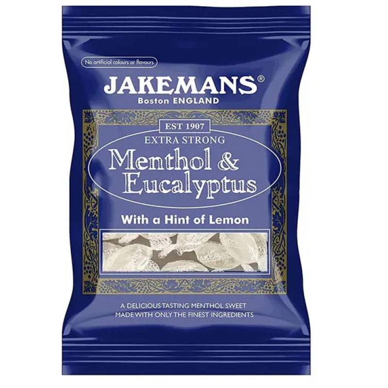 Jakesmans Lozenges Menthol and Eucalyptus 73g