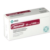 Janumet 50/1000mg 56 Tablets
