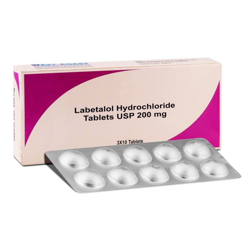 Labetalol 200mg 100 Tablets