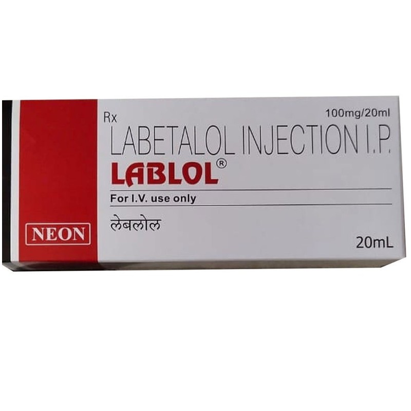 Labetalol Injection 100mg 20ml Labetalol Injection 100mg 20ml