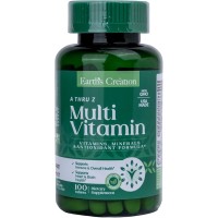Earth's Creation A-Z Multivitamin 100 Tablets
