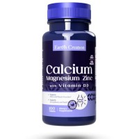 Earth's Creation Calcium, Magnesium, Zinc with Vitamin D3 100 Tablets
