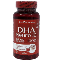 Earth's Creation DHA Neuro IQ 100mg 60 Softgels