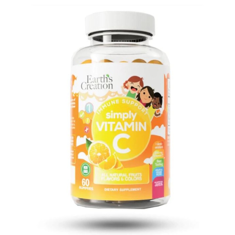 Earth’s Creation Kids Vitamin C 60 Gummies 