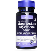 Earth's Creation Magnesium Glycinate 360mg 90 Capsules