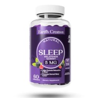 Earth's Creation Melatonin Sleep 5mg 60 Gummies