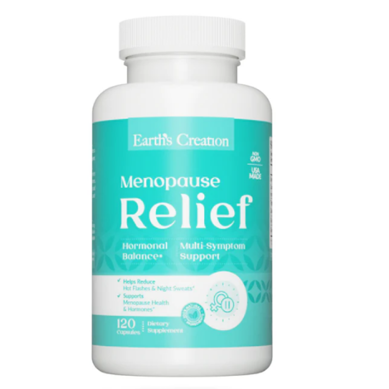 Earth's Creation Menopause Relief 120 Capsules