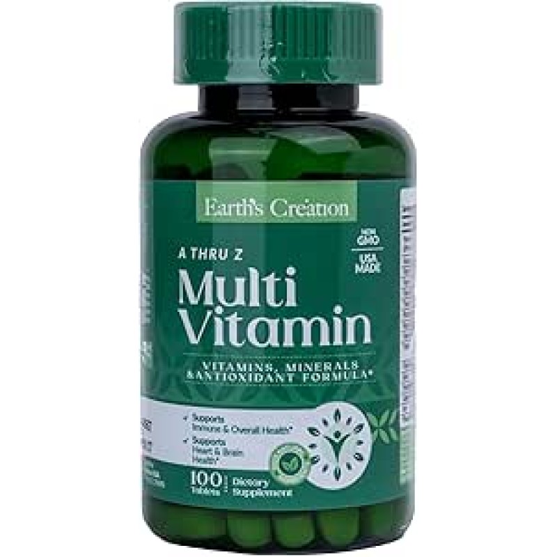 Earth's Creation Multivitamin Senior 100 Tablets