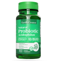 Earth's Creation Probiotic Acidophilus 100 Softgels