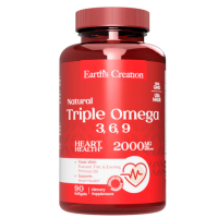 Earth's Creation Triple Omega 3,6,9 90 Softgels