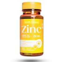 Earth's Creation Zinc Gluconate 50mg 100 Tablets